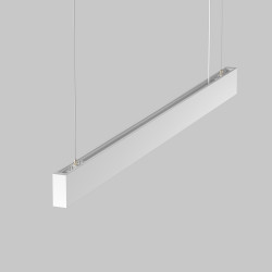 PAKABINAMAS LED ŠVIESTUVAS BASIS 36W CCT L112,5 BALTAS DIMERIUOJAMAS pigiau