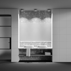 LUBINIS LED ŠVIESTUVAS HYDRA 15W BALTAS pristatymas