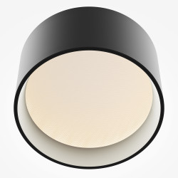 LUBINIS LED ŠVIESTUVAS VEGA 12W JUODAS kaina