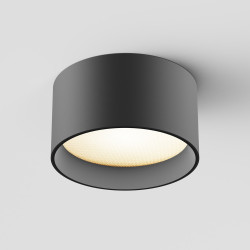 LUBINIS LED ŠVIESTUVAS VEGA 12W JUODAS pigiau