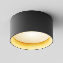 LUBINIS LED ŠVIESTUVAS VEGA 15W JUODOS | AUKSO SPALVOS pigiau