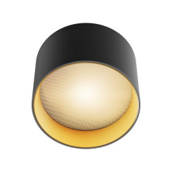 LUBINIS LED ŠVIESTUVAS VEGA 8W JUODOS | AUKSO SPALVOS kaina