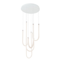 PAKABINAMAS LED ŠVIESTUVAS YVONNE 60W BALTAS