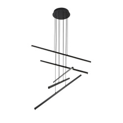 PAKABINAMAS LED ŠVIESTUVAS RAY 60W CCT JUODAS DIMERIUOJAMAS