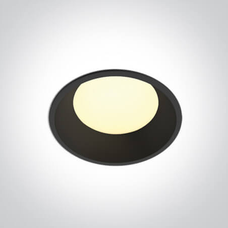 BLACK 9W CCTV IP65 230V DARK LIGHT
