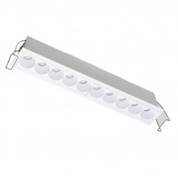 ĮLEIDŽIAMAS LED ŠVIESTUVAS TETRIX 20W CCT BALTAS DIMERIUOJAMAS