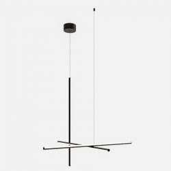 PAKABINAMAS LED ŠVIESTUVAS LINORA L 24W JUODAS