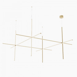PAKABINAMAS LED ŠVIESTUVAS LINORA Q 80W AUKSO SPALVOS