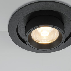 ĮLEIDŽIAMAS LED ŠVIESTUVAS HIDDEN 10W  JUODAS internetu