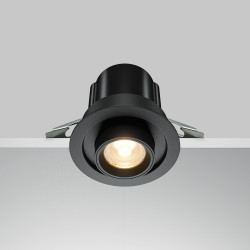 ĮLEIDŽIAMAS LED ŠVIESTUVAS HIDDEN 10W  JUODAS pristatymas