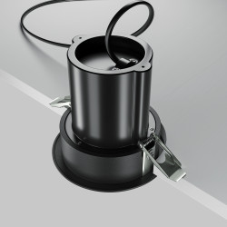 ĮLEIDŽIAMAS LED ŠVIESTUVAS HIDDEN 10W  JUODAS skubiai