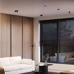 ĮLEIDŽIAMAS LED ŠVIESTUVAS HIDDEN 10W  JUODAS kaina