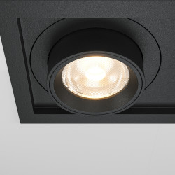 ĮLEIDŽIAMAS LED ŠVIESTUVAS HIDDEN 20W  JUODAS internetu