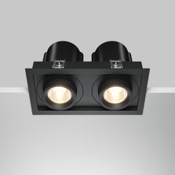 ĮLEIDŽIAMAS LED ŠVIESTUVAS HIDDEN 20W  JUODAS pristatymas