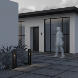 PASTATOMAS LED ŠVIESTUVAS PORTE 7W PILKAS internetu