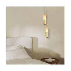 PAKABINAMAS LED ŠVIESTUVAS 2545 7W AUKSO SPALVOS DIMERIUOJAMAS kaina