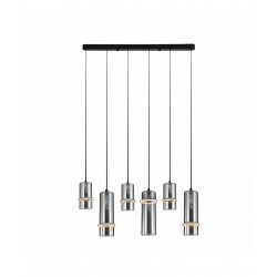 PAKABINAMAS LED ŠVIESTUVAS 2537 26W DŪMINTAS STIKLAS STEP DIM
