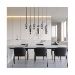 PAKABINAMAS LED ŠVIESTUVAS 2537 26W DŪMINTAS STIKLAS STEP DIM kaina