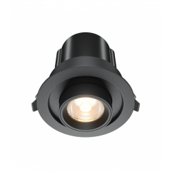 ĮLEIDŽIAMAS LED ŠVIESTUVAS HIDDEN 10W  JUODAS