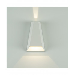 SIENINIS LED ŠVIESTUVAS E156 6W BALTAS kaina