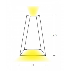 SIENINIS LED ŠVIESTUVAS E156 6W BALTAS skubiai