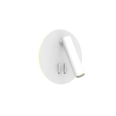 SIENINIS LED ŠVIESTUVAS LUNOR 9W BALTAS LIGHT PLAN 1301W