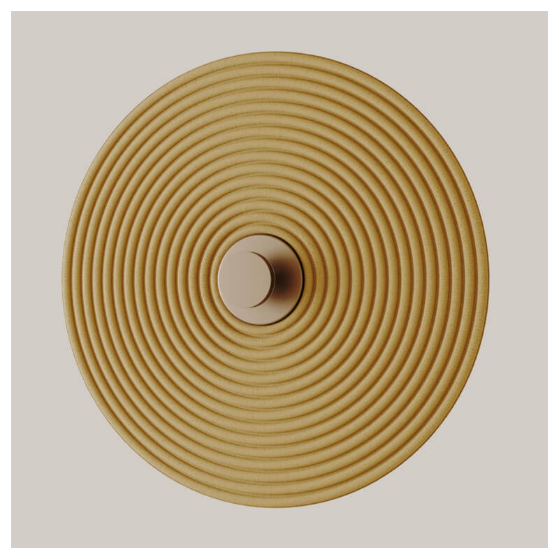 SIENINIS LED ŠVIESTUVAS AROMAS TICO D100 13W AUKSO | ĮVAIRIŲ SPALVŲ A1095/100/ORO