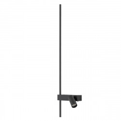 SIENINIS LED ŠVIESTUVAS EASY LEFT 11W JUODAS internetu