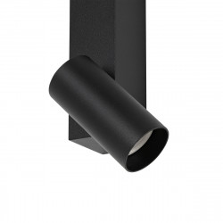 SIENINIS LED ŠVIESTUVAS EASY LEFT 11W JUODAS kaina