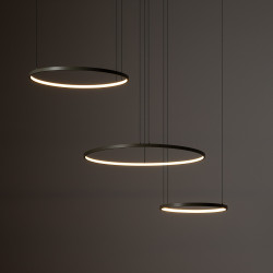 PAKABINAMAS LED ŠVIESTUVAS CIRCOLO 45W 3000K ŽALIAS kaina