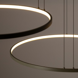 PAKABINAMAS LED ŠVIESTUVAS CIRCOLO 45W 3000K ŽALIAS pristatymas