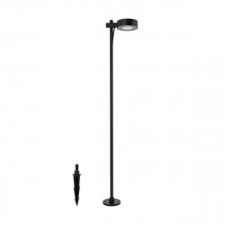 PASTATOMAS LED ŠVIESTUVAS TESSA 7W JUODAS