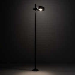 PASTATOMAS LED ŠVIESTUVAS TESSA 7W JUODAS kaina