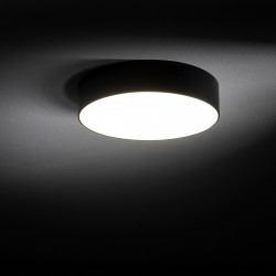 LUBINIS LED ŠVIESTUVAS LID ROUND 25W 4000K JUODAS kaina