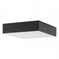 LUBINIS LED ŠVIESTUVAS LID SQUARE 25W 3000K JUODAS kaina