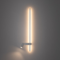 SIENINIS LED ŠVIESTUVAS EASY RIGHT 11W BALTAS kaina