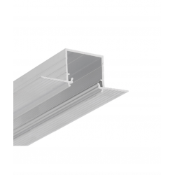 LED PROFILIS LINEA-IN20 TRIMLESS EE7F PRIGLAISTOMAS, 2M, ANODUOTAS ALIUMINIS