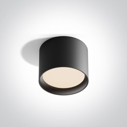 LUBINIS LED ŠVIESTUVAS 12112D/B/V 12W CCT JUODAS