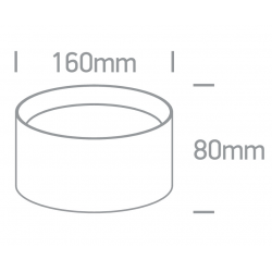 LUBINIS LED ŠVIESTUVAS 12125D/B/V 25W CCT JUODAS kaina