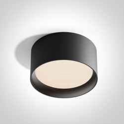 LUBINIS LED ŠVIESTUVAS 12125D/B/V 25W CCT JUODAS