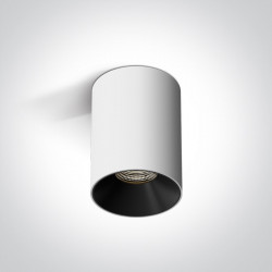 LUBINIS LED ŠVIESTUVAS 12107R/W/W 7W BALTAS DIM