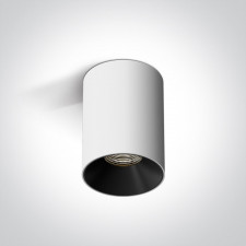 LUBINIS LED ŠVIESTUVAS 12107R/W/W 7W BALTAS DIM