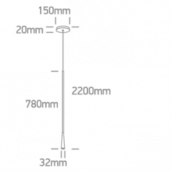 PAKABINAMAS LED ŠVIESTUVAS 63076A/B/W 5W JUODAS kaina