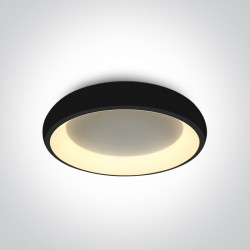 LUBINIS LED ŠVIESTUVAS 62134N/B/V 30W CCT JUODAS DIM