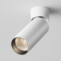 LUBINIS LED ŠVIESTUVAS FOCUS 12W BALTAS kaina