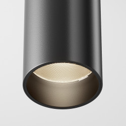 LUBINIS LED ŠVIESTUVAS FOCUS 12W JUODAS pigiau