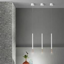 PAKABINAMAS LED ŠVIESTUVAS TUBIC 7W BALTAS kaina