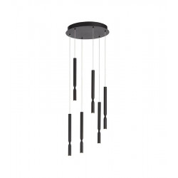 PAKABINAMAS LED ŠVIESTUVAS TUBIC 6 42W JUODAS DIM