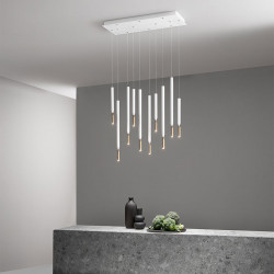 PAKABINAMAS LED ŠVIESTUVAS TUBIC 10 70W BALTAS DIM kaina