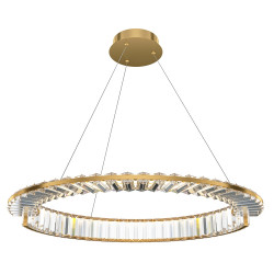 PAKABINAMAS LED ŠVIESTUVAS KRONE 36W 3000k aukso spalvos